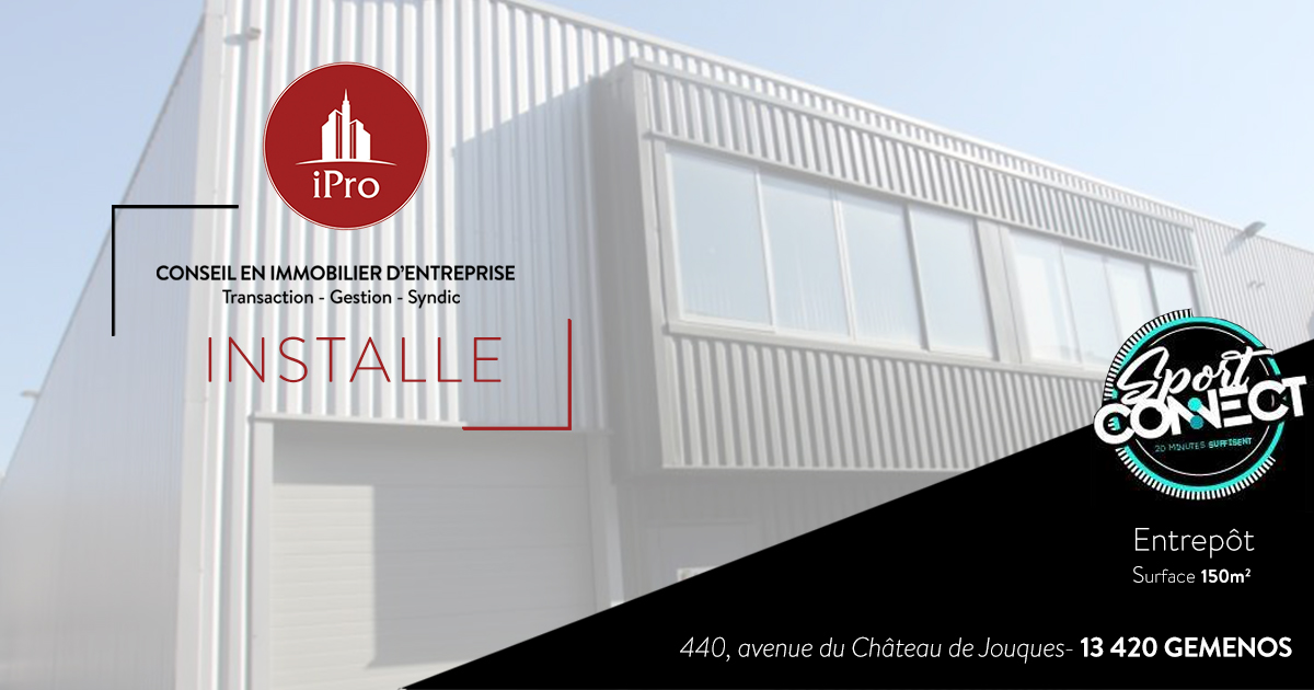 ipro immobilier d'entreprise administrateur de bien bouches du rhone