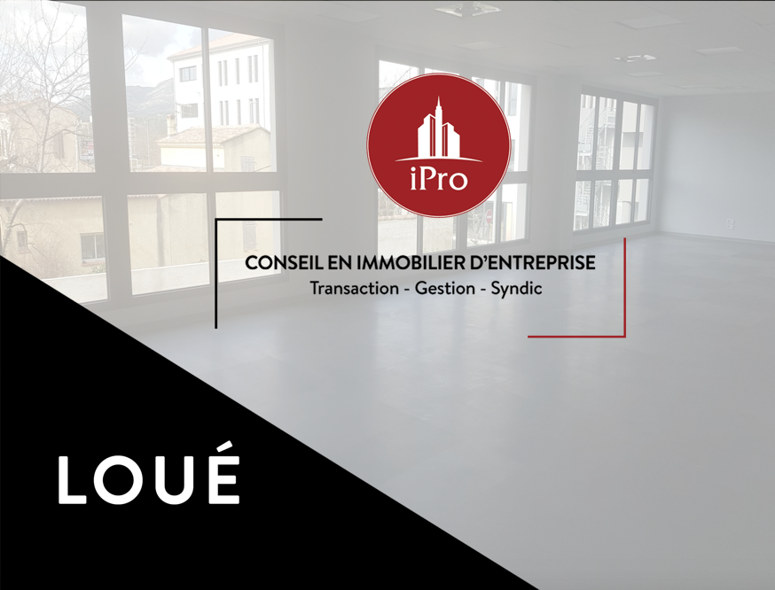 Aubagne les Paluds Location Local Commercial 172m² non divisibles (119-05B)