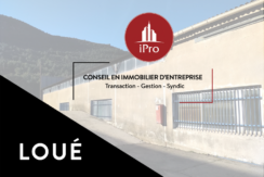 Aubagne les Paluds Location Activités/Entrepôt + Bureaux 1.000m² (119-03)