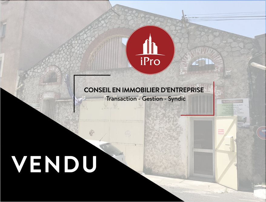 Aubagne Centre-Ville Vente Activités/Entrepôts 250m² non divisibles (118-69)