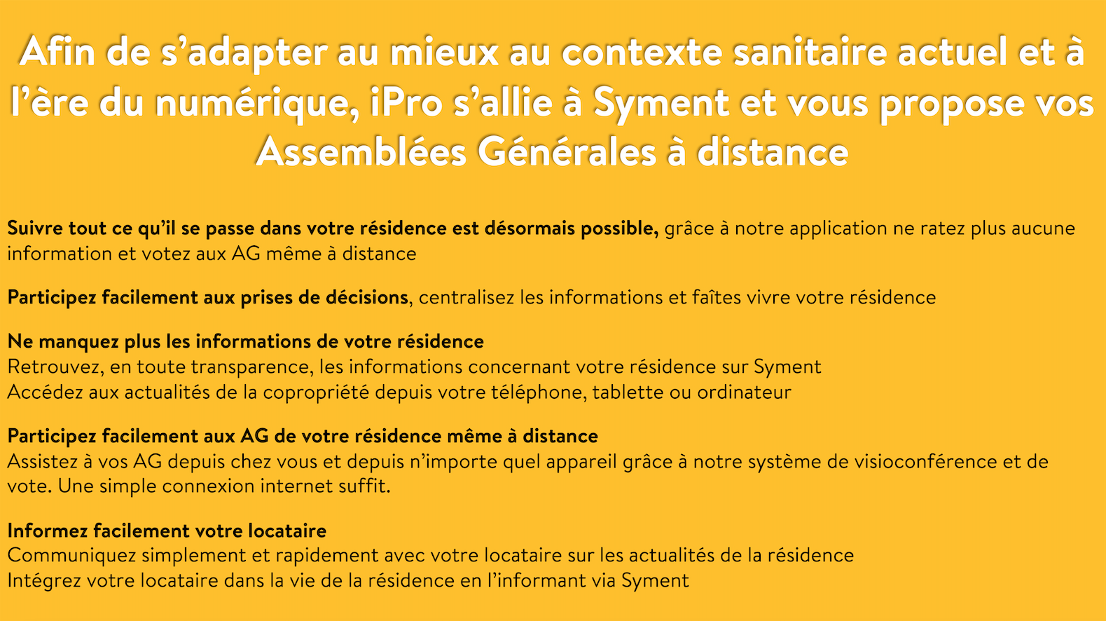 syndic AG à distance