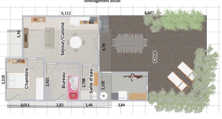 Roquefort-la-Bédoule Vente Appartement 43m2 (119-26)