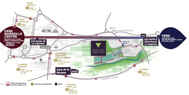 Marseille 11 Vente Bureaux 606m2 divisibles à partir de 85m2 (120-02)