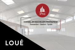 Aubagne Z.I. Les Paluds Location Entrepôt 950 m2 sur Terrain de 3.000m2 (120-19)