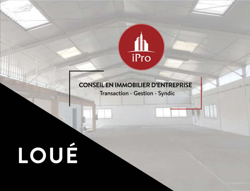 Aubagne Z.I. Les Paluds Location Entrepôt 950m2 sur Terrain de 3.000m2 (120-19)