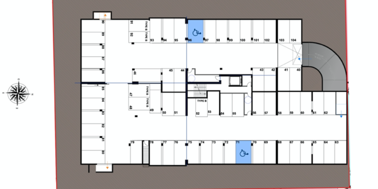 Ollioules Vente Bureaux 2.284m2 divisibles à partir de 84,43m2 (120-46)