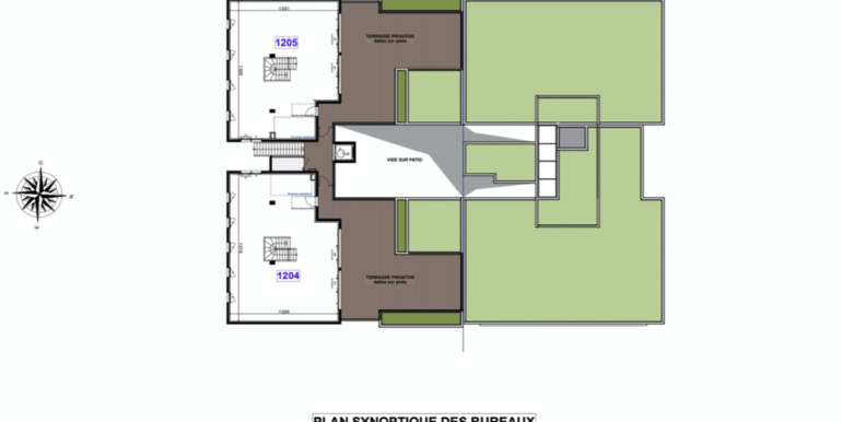 Ollioules Vente Bureaux 2.284m2 divisibles à partir de 84,43m2 (120-46)