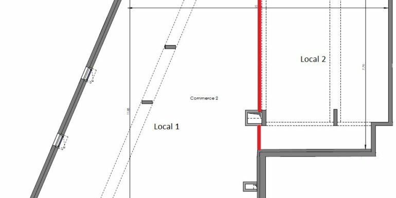 Sixfours-les-Plages Location Local Commercial 100m² non divisibles (120-55)