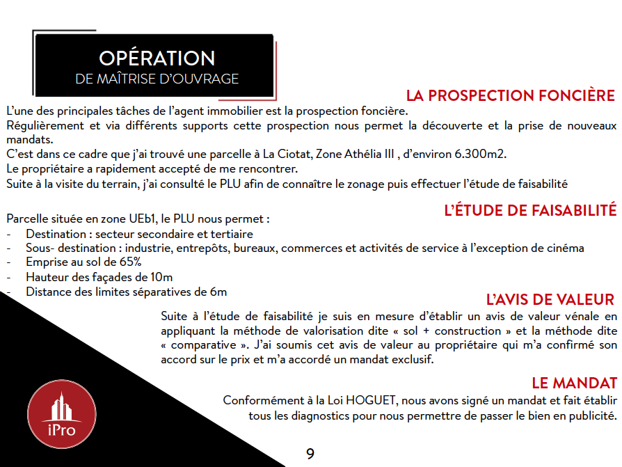 BTS Professions immobilières bachelor immobilier master immobilier