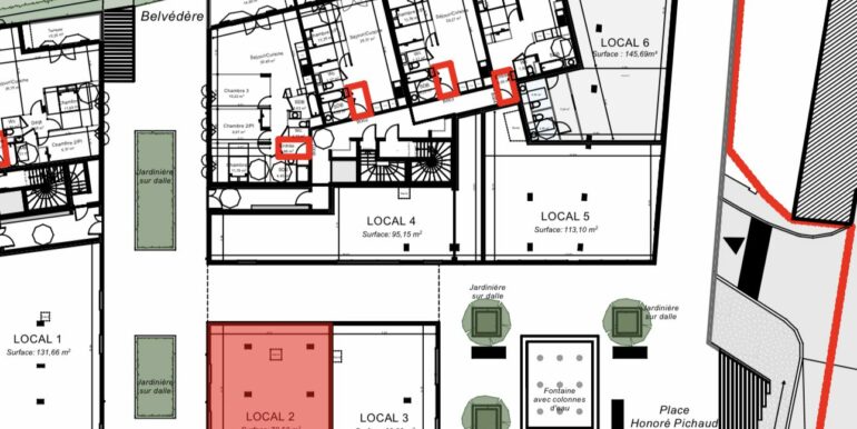 Ollioules Vente Local Commercial 78,50m2 non divisibles (120-65)