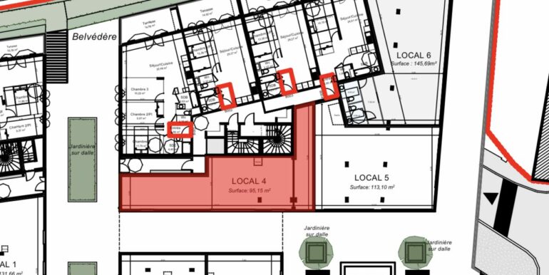 Ollioules Vente Local Commercial 95,15m2 non divisibles (120-66)