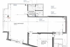 Marseille 13011, Vente Local commercial 174m2 non divisibles (120-94A)